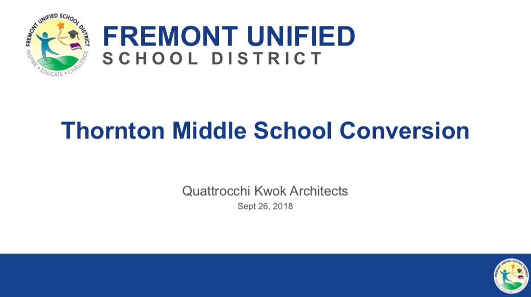 Thornton Middle School Conversion – Brookvale PTA